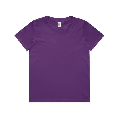 3006 Youth Staple Tee in Purple