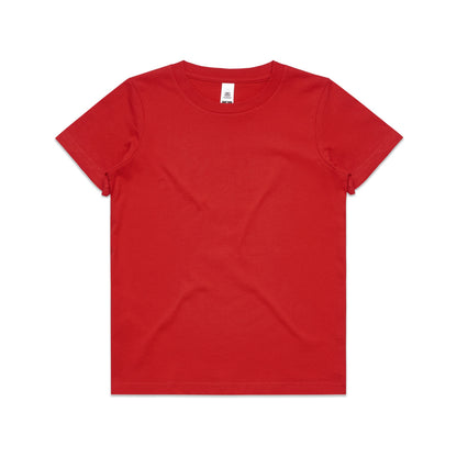 3006 Youth Staple Tee in Red
