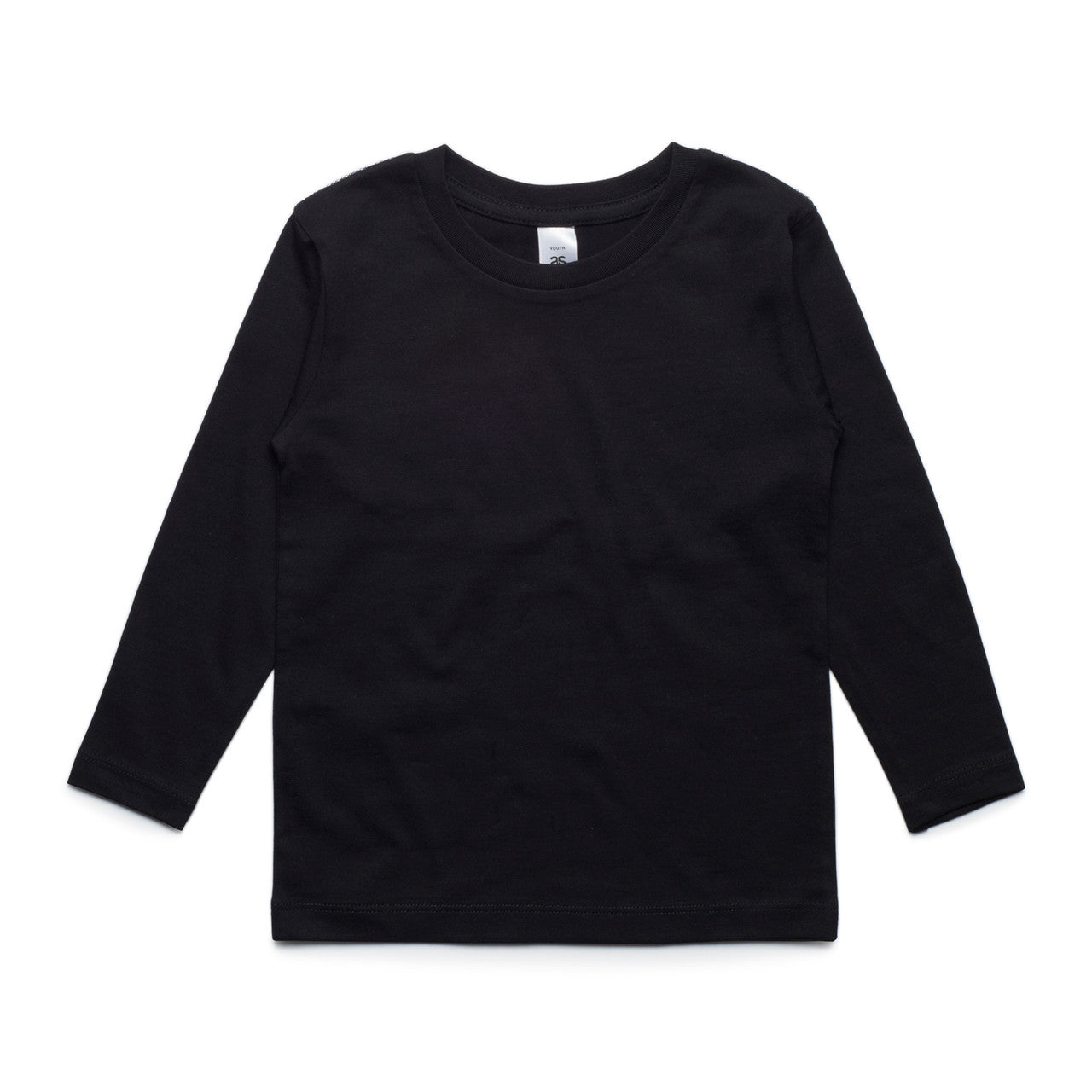 3008 Youth Staple Ls Tee in Black