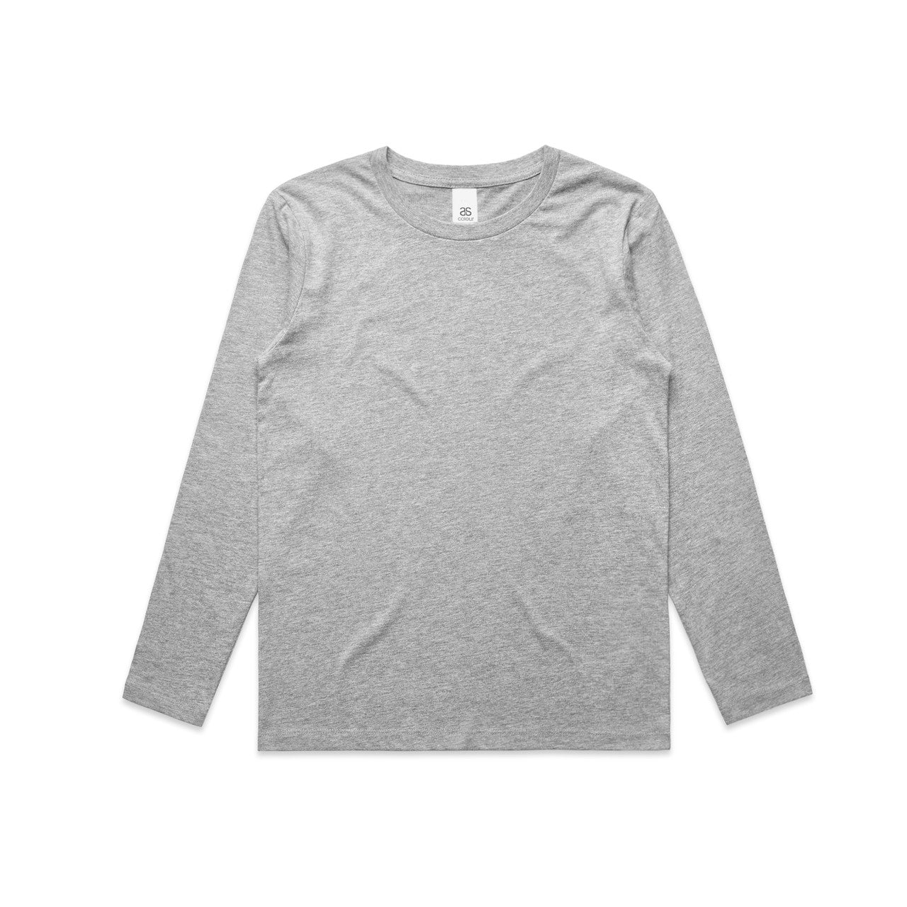 3008 Youth Staple Ls Tee in Grey Marle