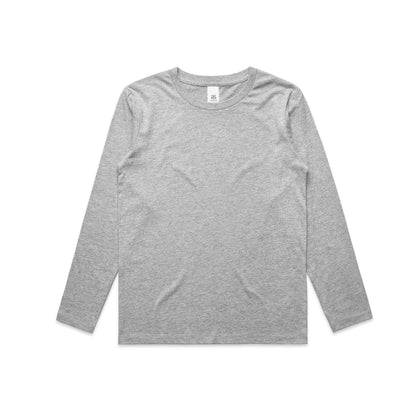 3008 Youth Staple Ls Tee in Grey Marle