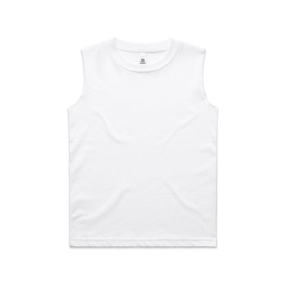 3009 Kids Barnard Tank in White