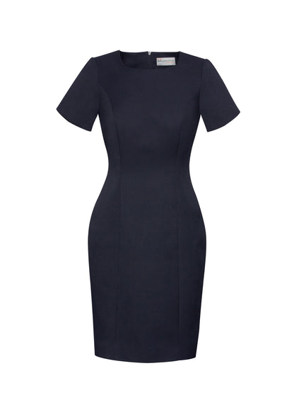 Womens Cool Stretch Short Sleeve Shift Dress 30112