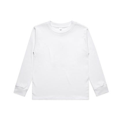 3062 Kids Classic Ls Tee in White
