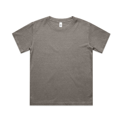 3071 Youth Heavy Faded Tee in Faded Grey