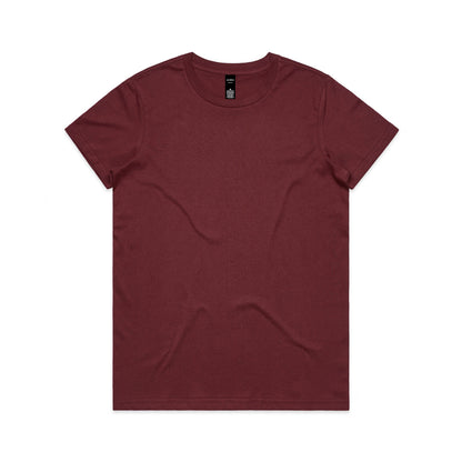 4001 Maple Tee in Burgundy
