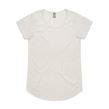 4008 Mali Tee in Oatmeal Marle