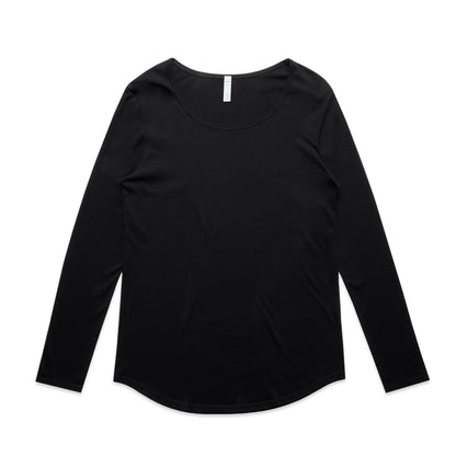 4009 Wos Mali Ls Tee in Black