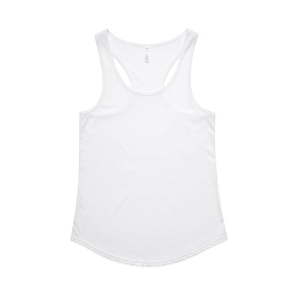 4013 Wos Mali Racerback in White