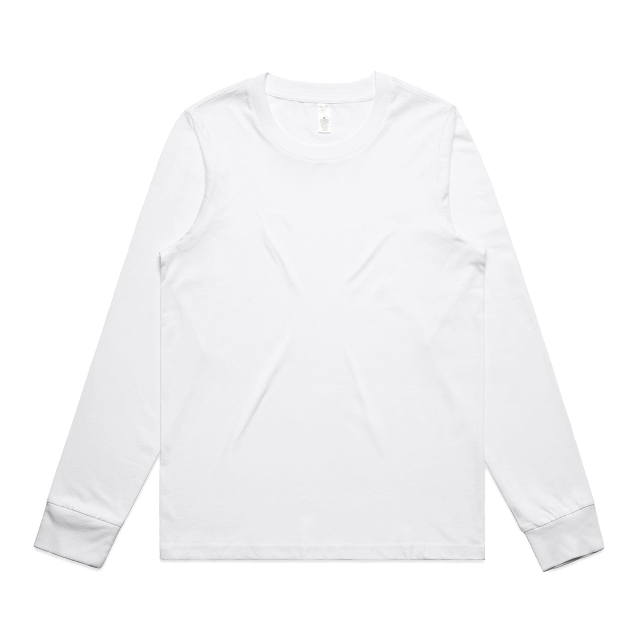 4020 Maple Ls Tee in White