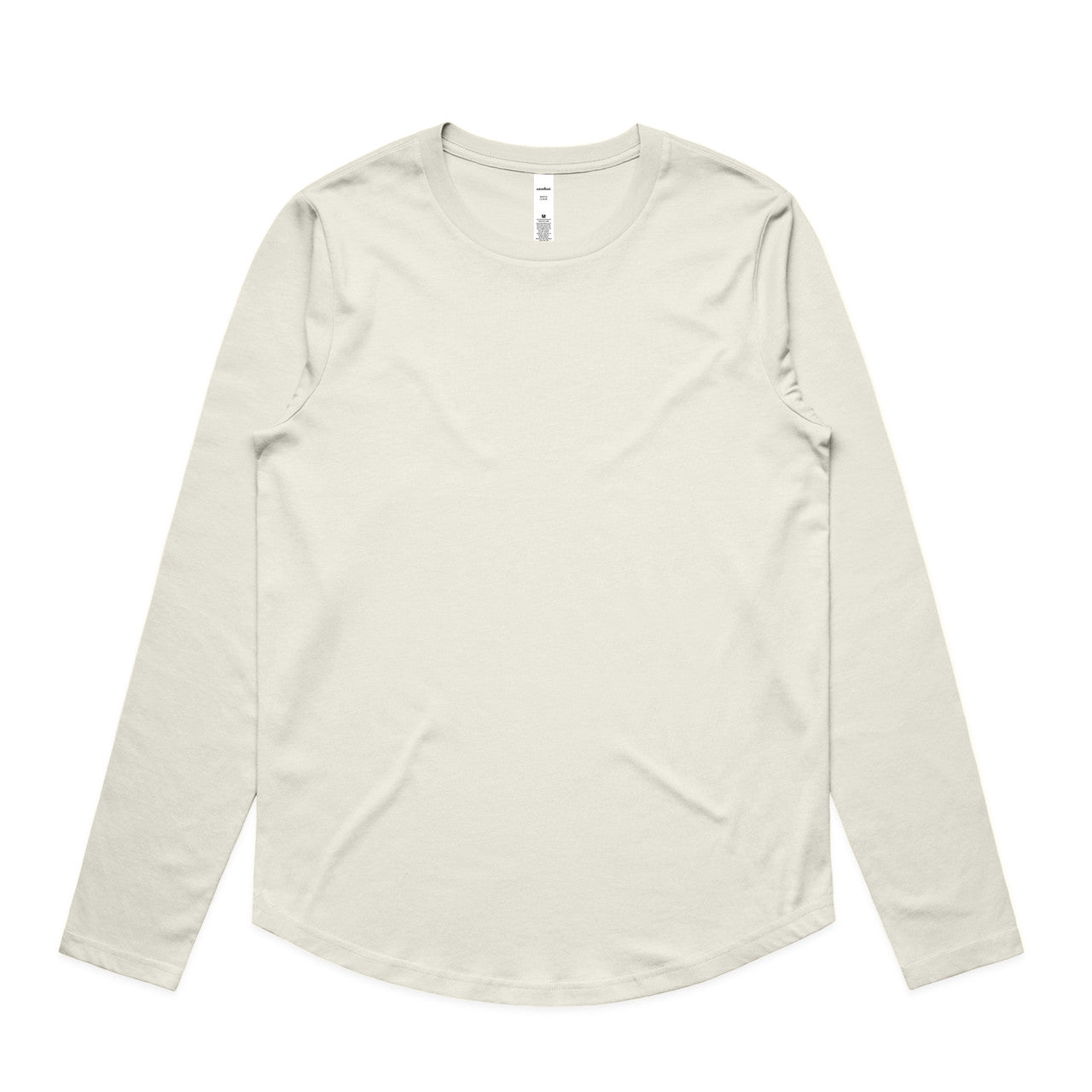 4021 Wos Maple Curve Ls Tee in Ecru