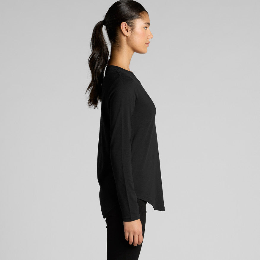 Women's Maple Curve L/S Tee 4021