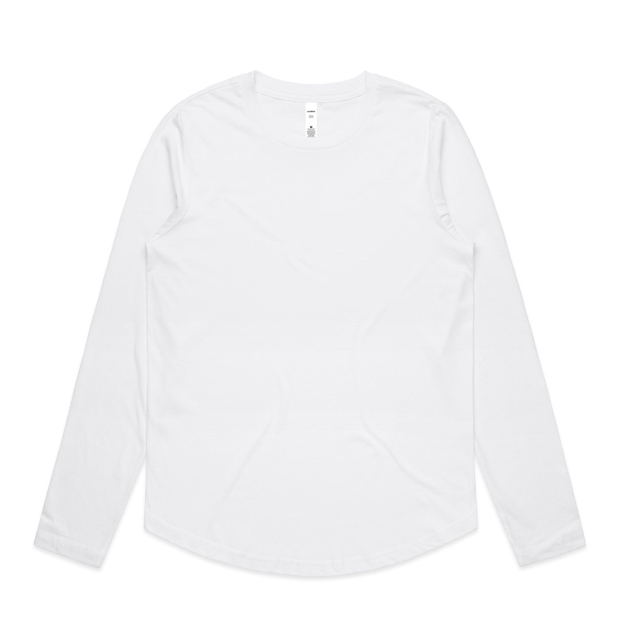 4021 Wos Maple Curve Ls Tee in White
