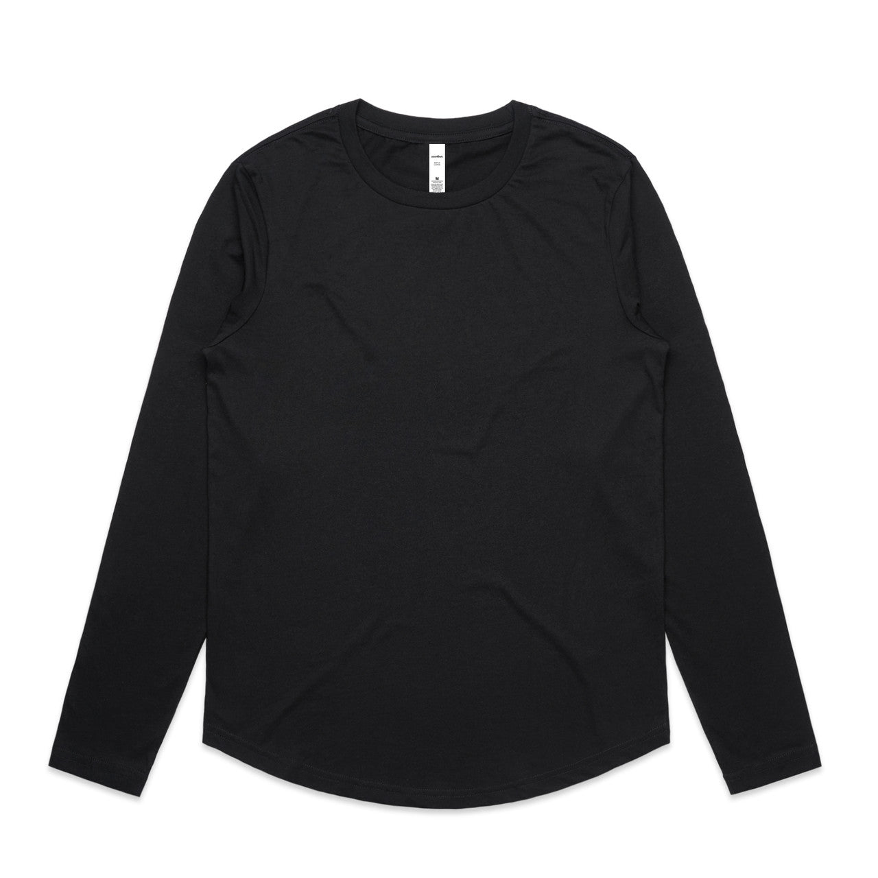 4021 Wos Maple Curve Ls Tee in Black