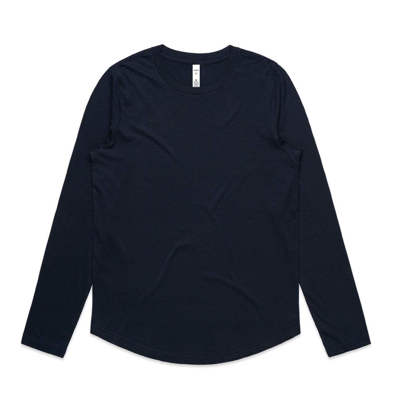 4021 Wos Maple Curve Ls Tee in Navy
