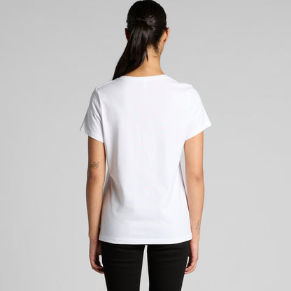 Women's Maple V-Neck Tee 4023