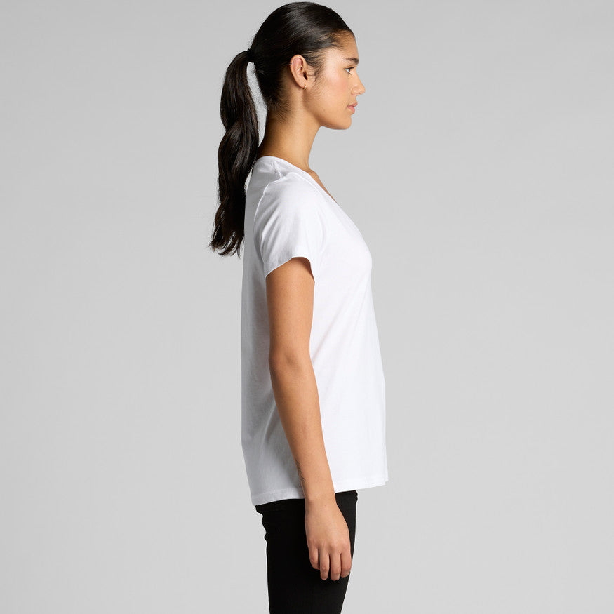 Women's Maple V-Neck Tee 4023