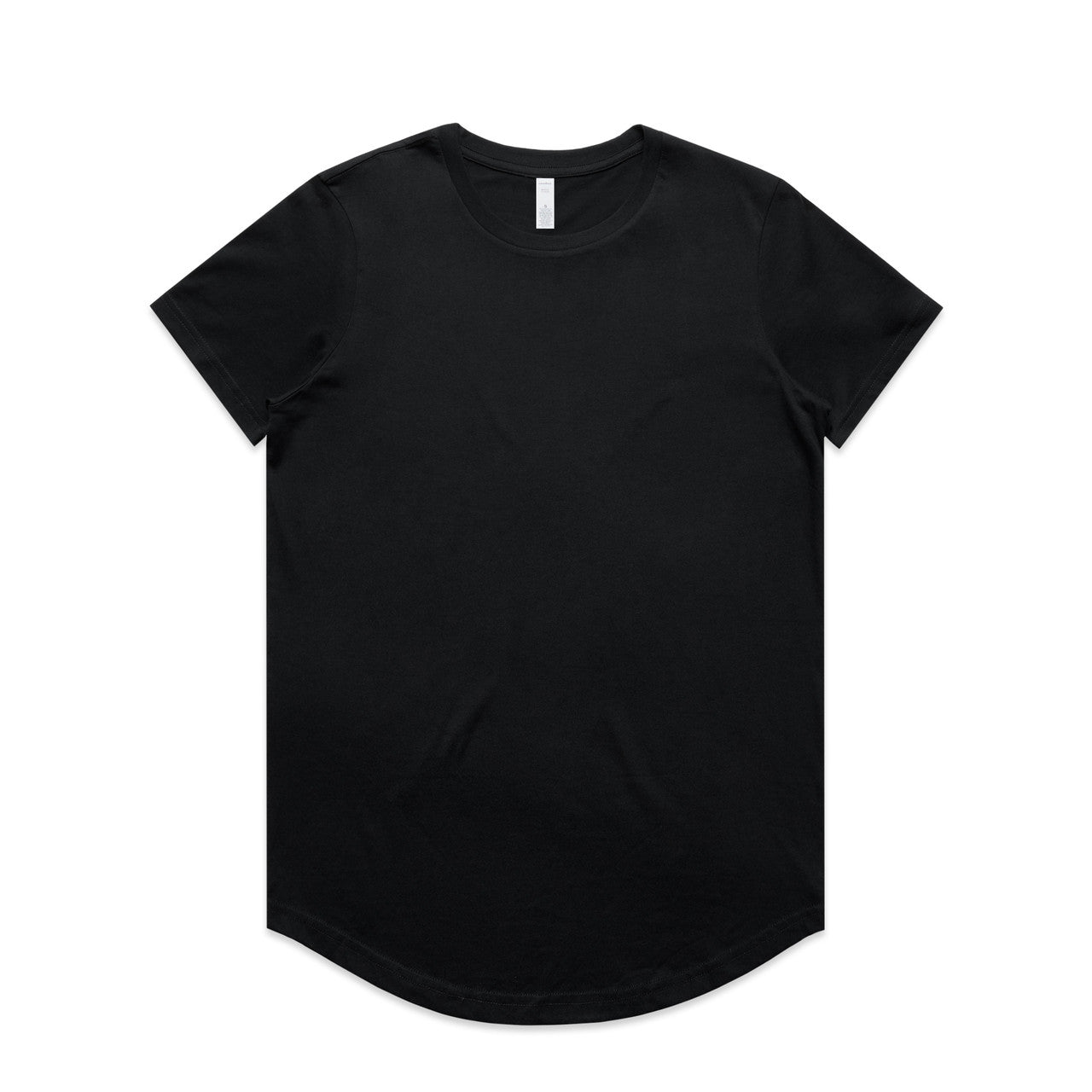 4024 Wos Maple Curve Tee in Black