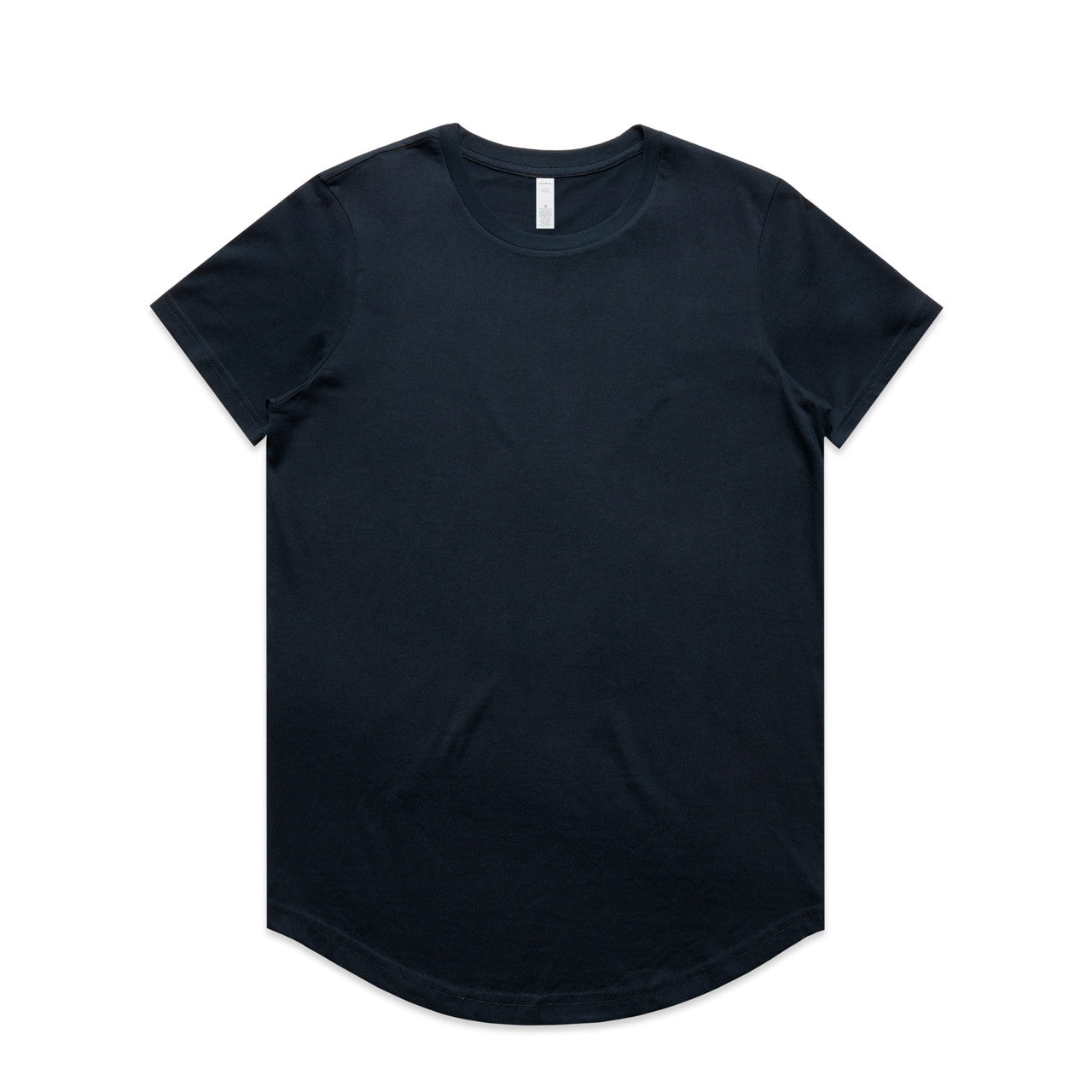 4024 Wos Maple Curve Tee in Navy
