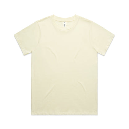 4026 Wos Classic Tee in Butter