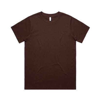 4026 Wos Classic Tee in Chestnut