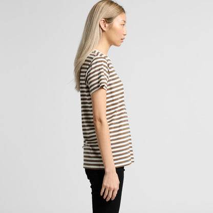 Women's Maple Stripe Tee 4037