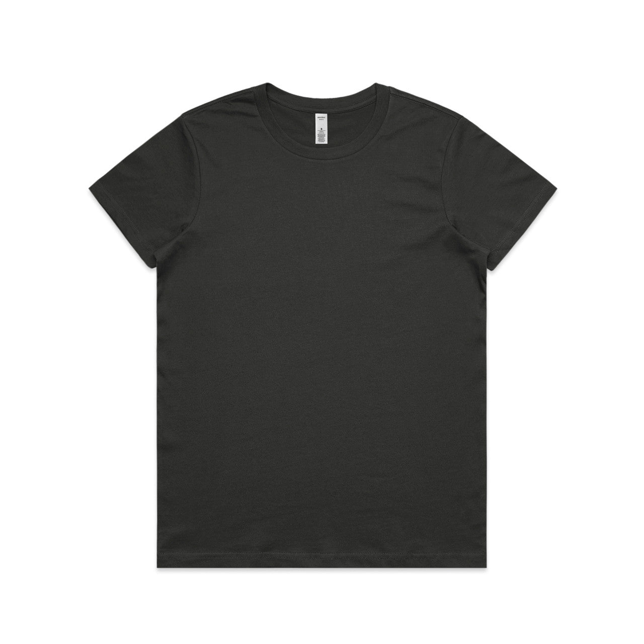 4051 Wos Basic Tee in Coal