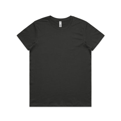 4051 Wos Basic Tee in Coal