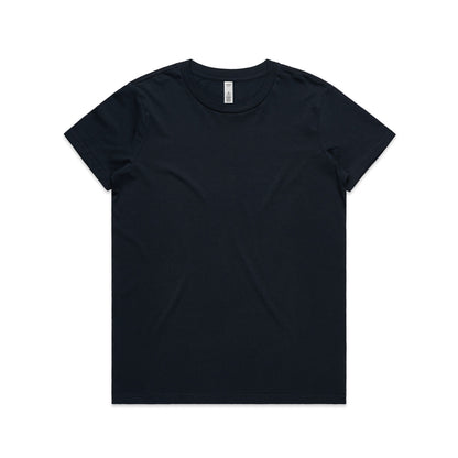 4051 Wos Basic Tee in Navy