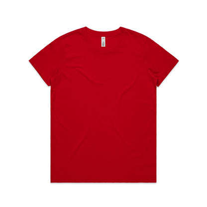 4051 Wos Basic Tee in Red
