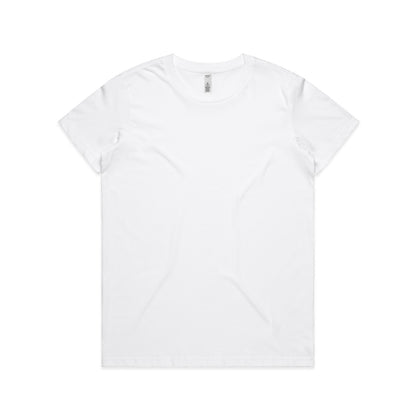 4051 Wos Basic Tee in White