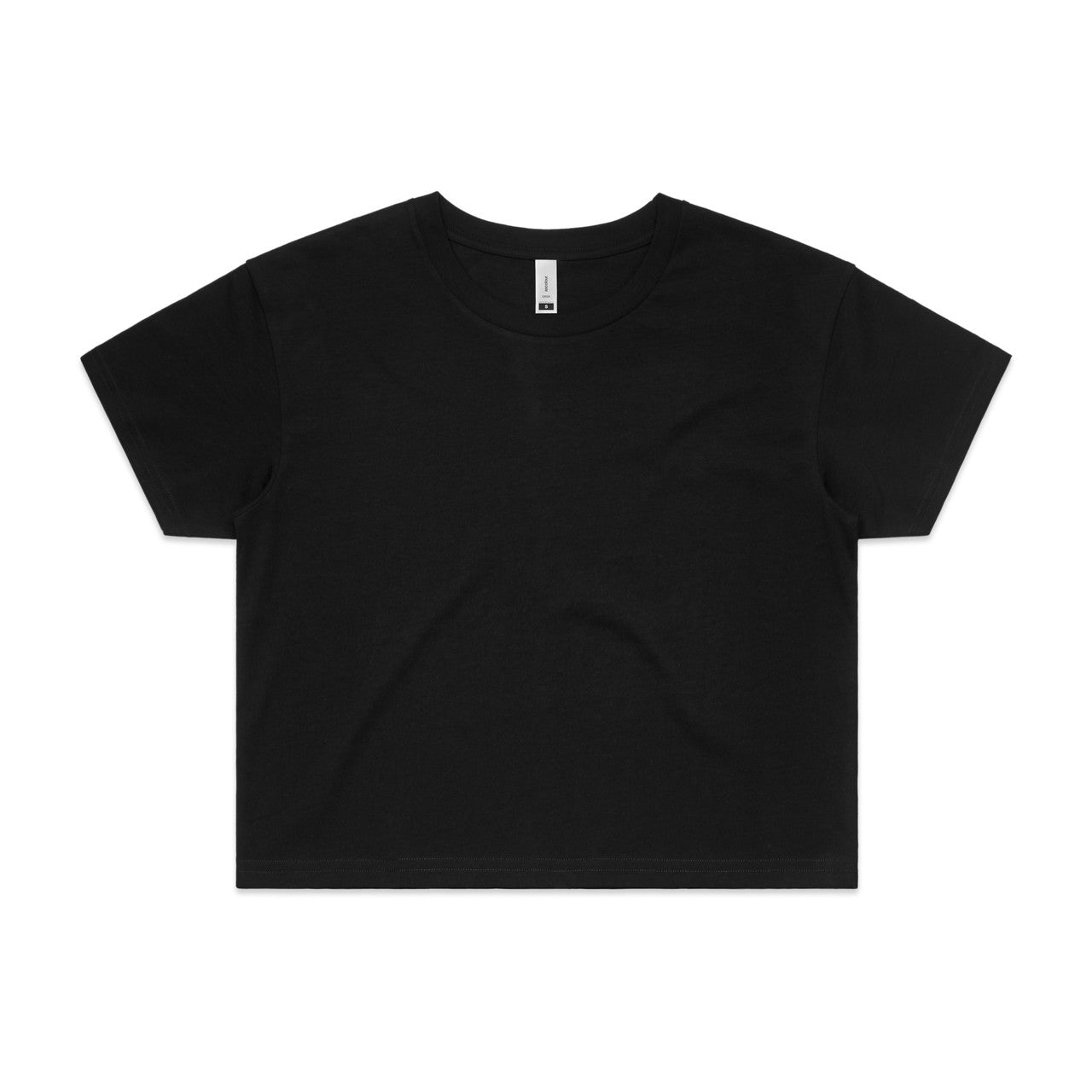 4062 Crop Tee in Black