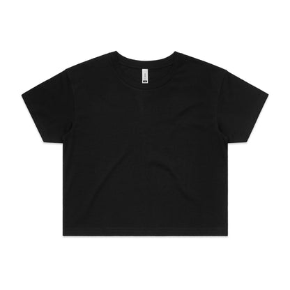 4062 Crop Tee in Black