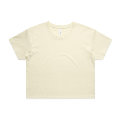 4062 Crop Tee in Butter