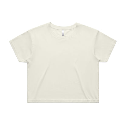 4062 Crop Tee in Ecru