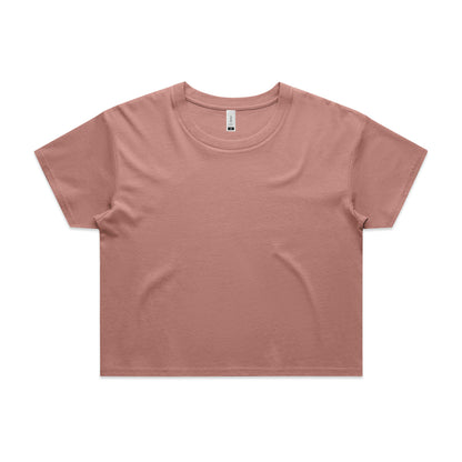 4062 Crop Tee in Hazy Pink