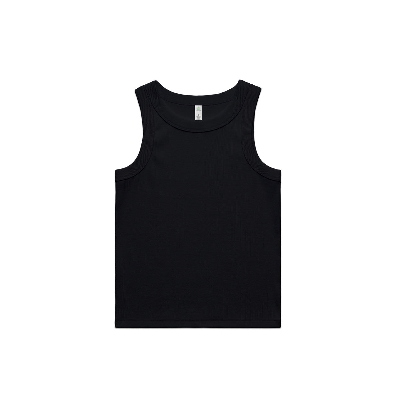 4063G Organic Rib Tank in Black