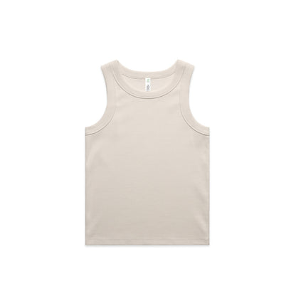 4063G Organic Rib Tank in Bone