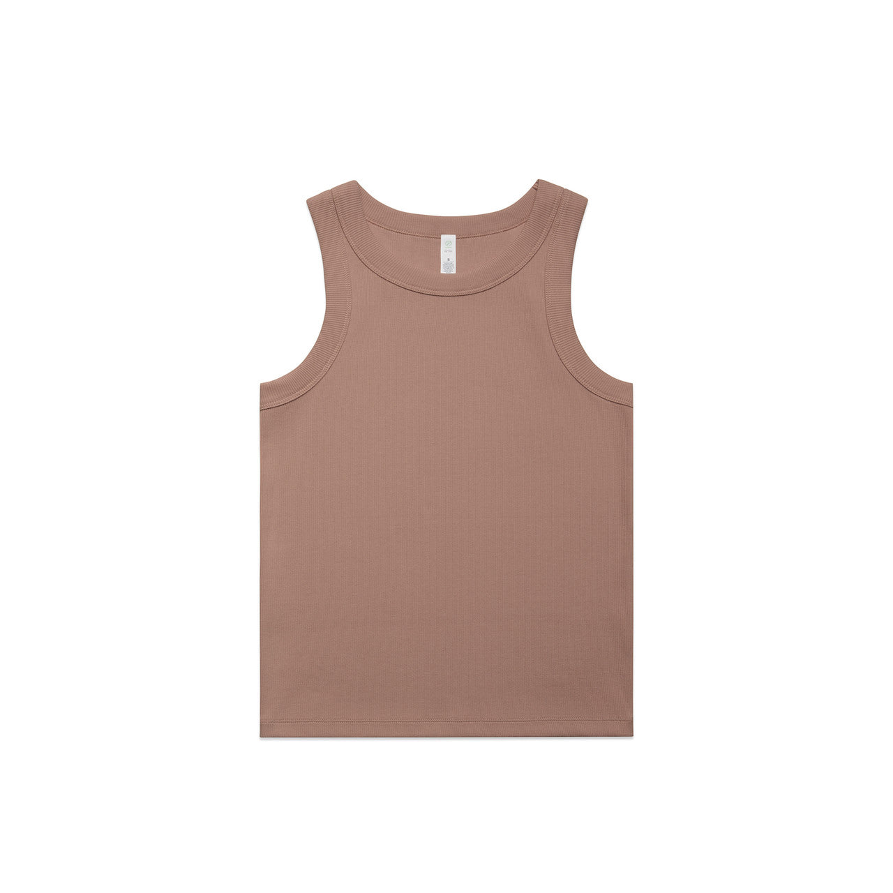 4063G Organic Rib Tank in Hazy Pink