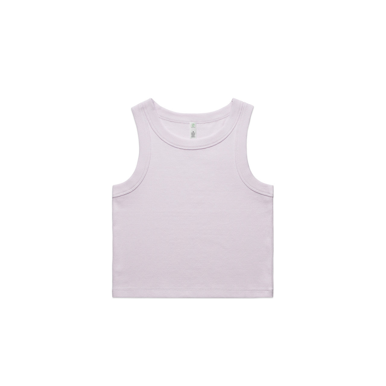 4064G Organic Rib Crop Tank in Orchid