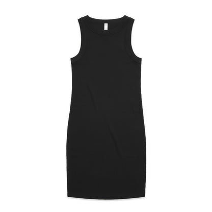 4066G Organic Rib Dress in Black