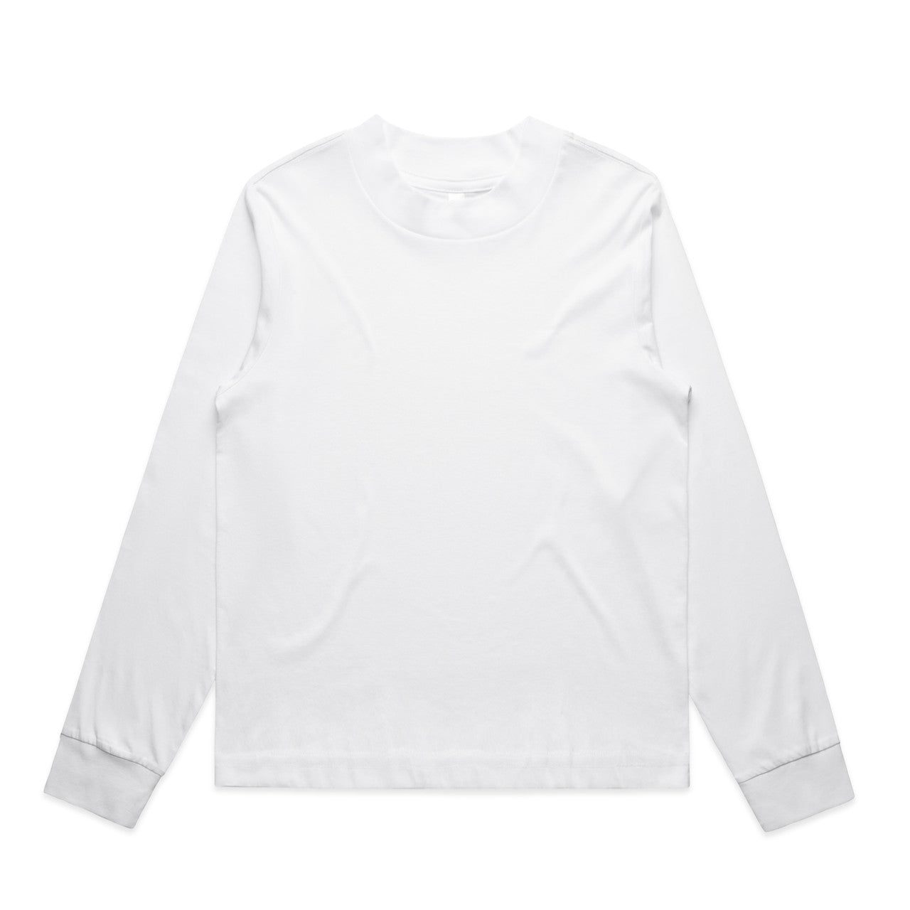 4070 Mock Ls Tee in White