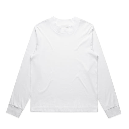 4070 Mock Ls Tee in White