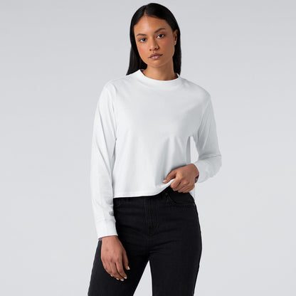 Women's Mock Long Sleeve Tee 4070