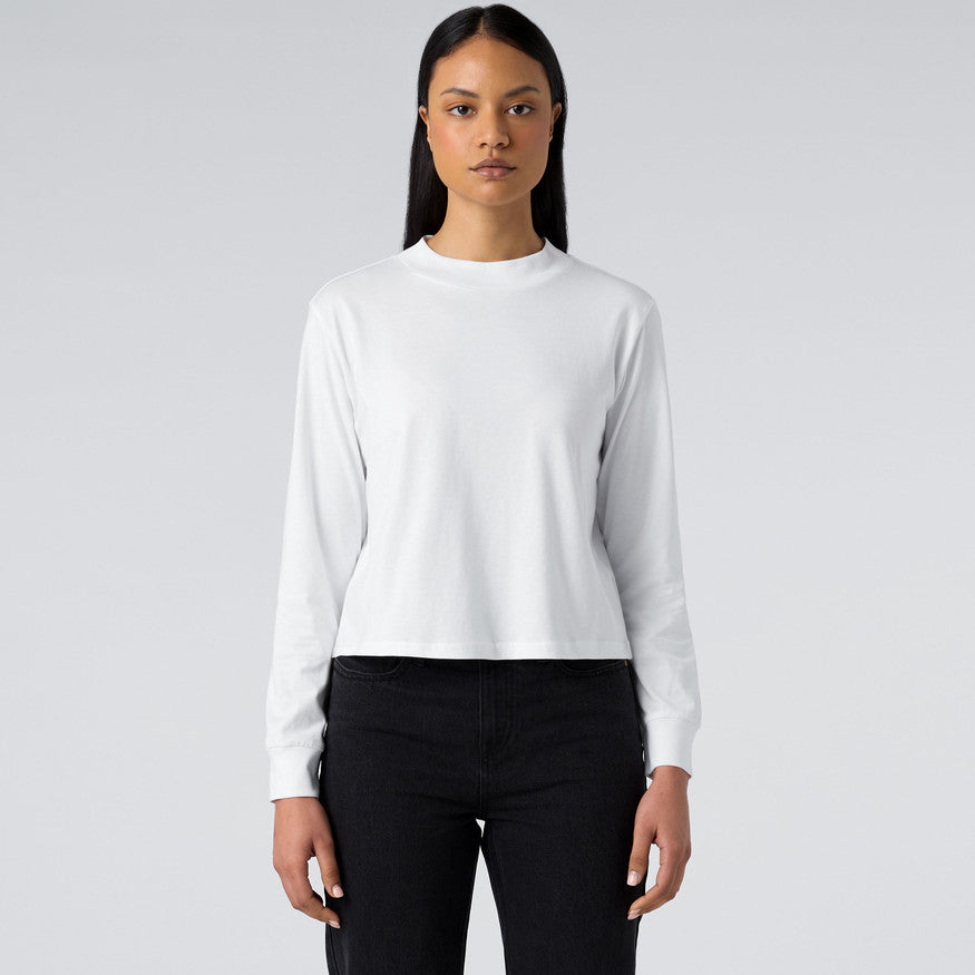 Women's Mock Long Sleeve Tee 4070
