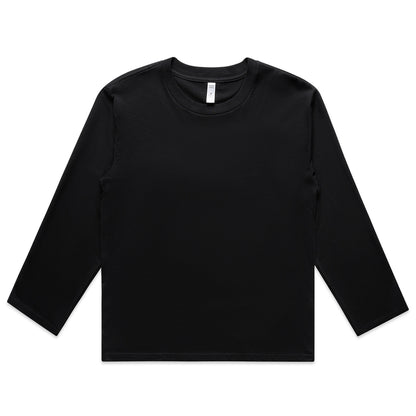 4071 Wos Martina Ls Tee in Black