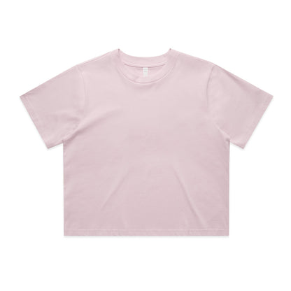 4072 Wos Classic Crop Tee in Orchid
