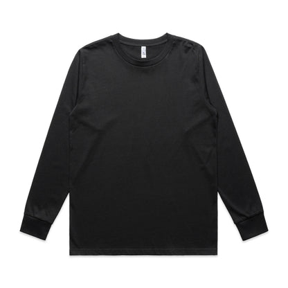 4073 Wos Classic Ls Tee in Black