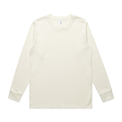 4073 Wos Classic Ls Tee in Ecru