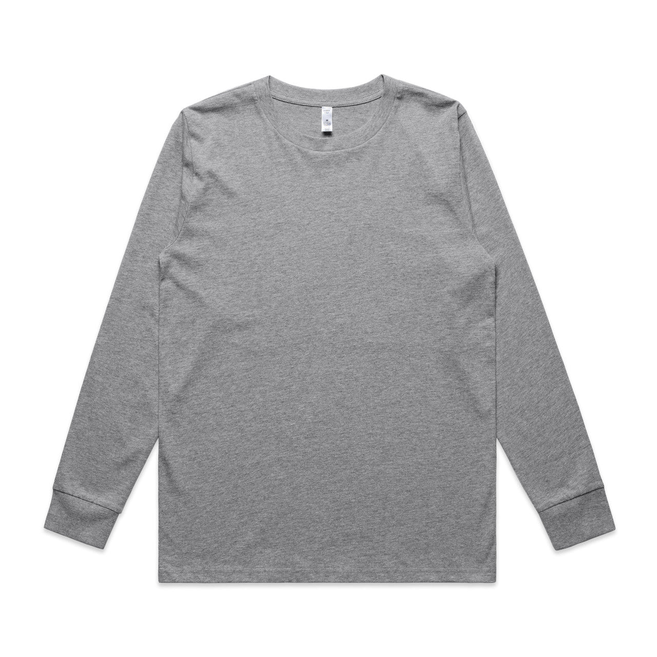 4073 Wos Classic Ls Tee in Grey Marle
